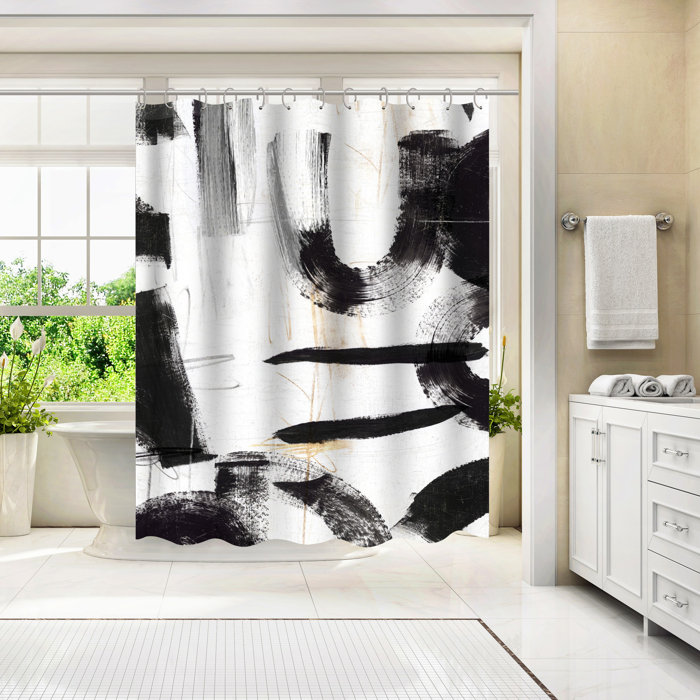 The Twillery Co.® 71" x 74" Shower Curtain, Concept Ii by PI Creative